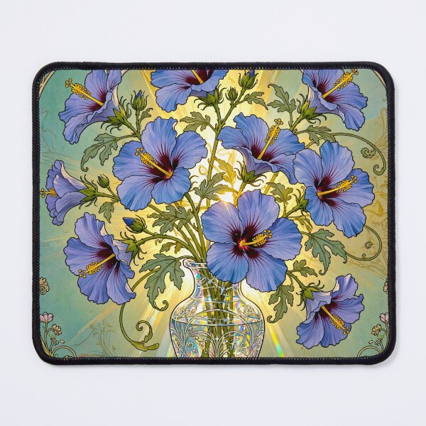 Item preview, A Hibiscus syriacus 'Blue Bird' Art Series #2 designed and sold by Helios Be. Lavsh.