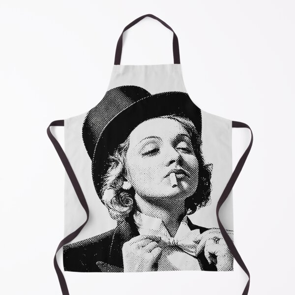 Item preview, Marlene Dietrich Morocco 1930 Halftone Portrait | Vintage Hollywood Icon designed and sold by EdGraphy.