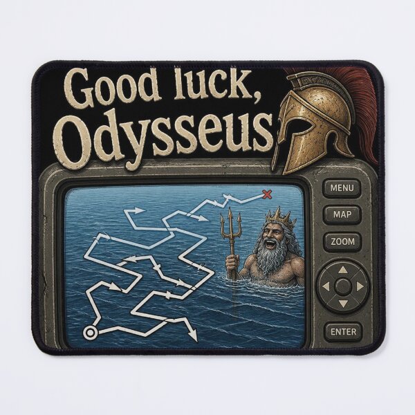 Item preview, Good luck, Odysseus designed and sold by CinemaChronik.