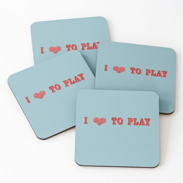 Item preview, I love TO PLAY designed and sold by ARTEMIDA'S STORE.