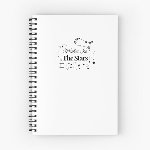 Item preview, Gemini Written In The Stars | Celestial Astrology Sticker designed and sold by MoonSpellStudio.