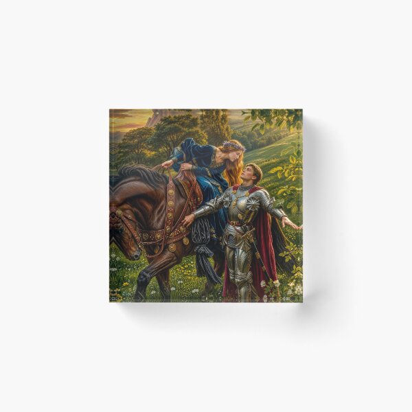 Item preview,  The Merciless Beauty/La Belle Dame sans Merci by Frank Dicksee Remastered designed and sold by BubaArt.