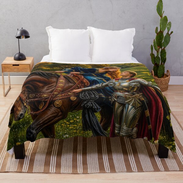 Item preview, The Merciless Beauty/La Belle Dame sans Merci by Frank Dicksee Remastered designed and sold by BubaArt.