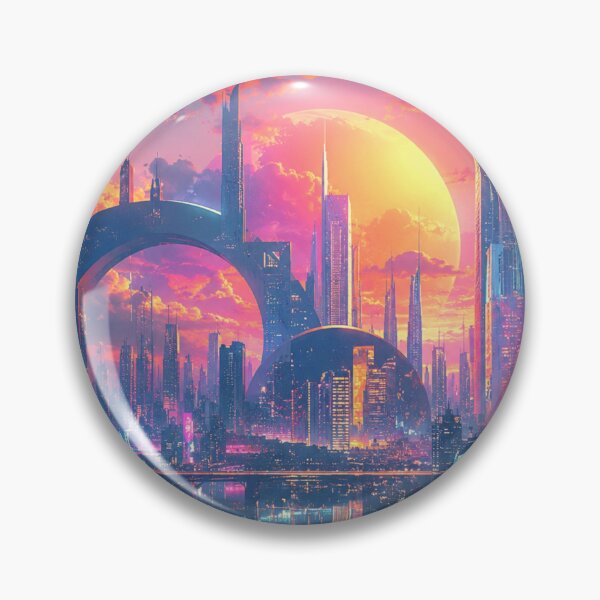 Item preview, Neon Horizon – The City of Tomorrow designed and sold by Eric Nagel.