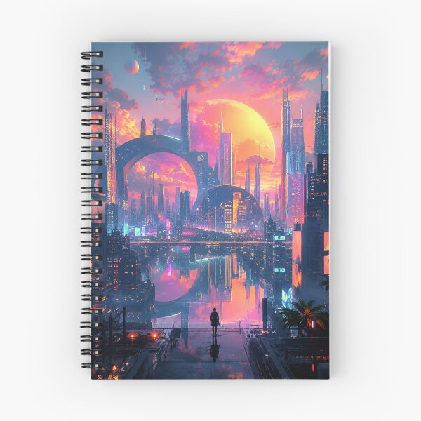 Item preview, Neon Horizon – The City of Tomorrow designed and sold by Eric Nagel.