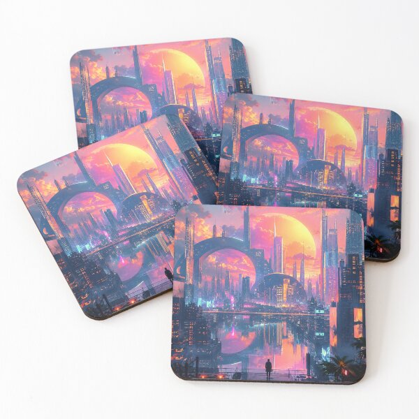 Item preview, Neon Horizon – The City of Tomorrow designed and sold by Eric Nagel.