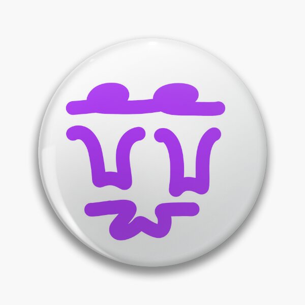 Item preview, Purple Abstract Doodle Face – Minimalist Modern Line Art designed and sold by felipemaldonadoart.