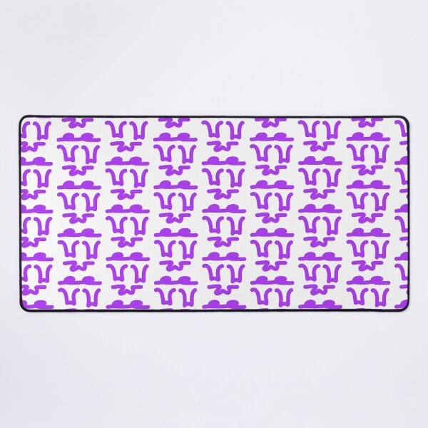 Item preview, Purple Abstract Doodle Face – Minimalist Modern Line Art designed and sold by felipemaldonadoart.