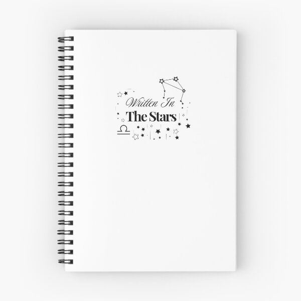 Item preview, Libra Written In The Stars | Celestial Astrology Sticker designed and sold by MoonSpellStudio.