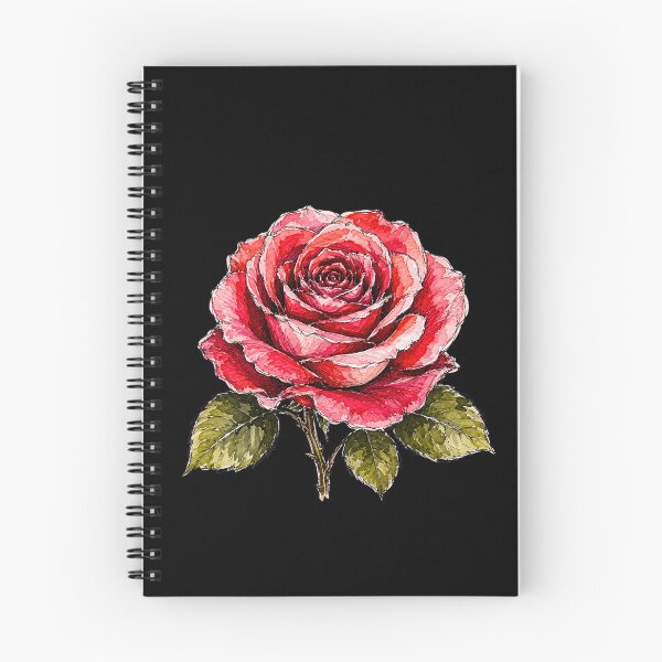 Item preview, Hand Drawn Rose Watercolor Botanical Floral Illustration designed and sold by ColorSplash123.