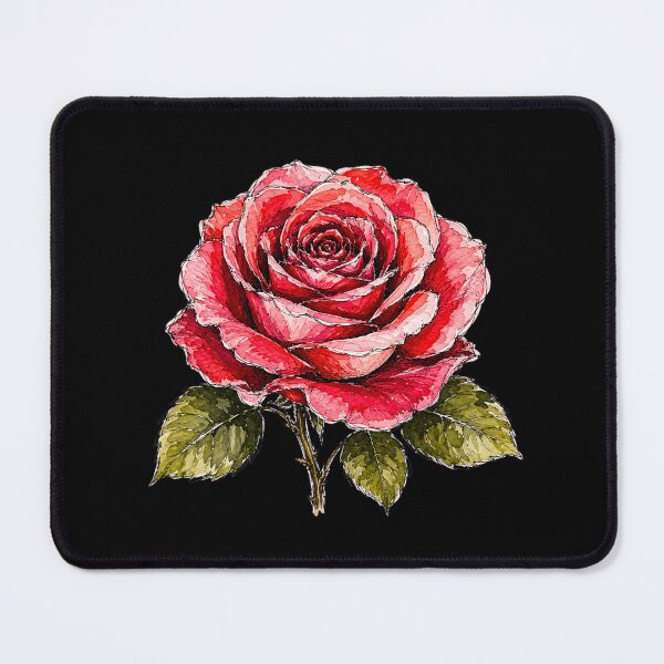 Item preview, Hand Drawn Rose Watercolor Botanical Floral Illustration designed and sold by ColorSplash123.