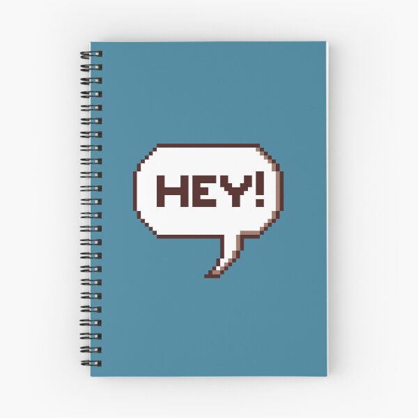 Item preview, Hey! - Pixel Comic Speech Bubble designed and sold by elizasunnycolor.