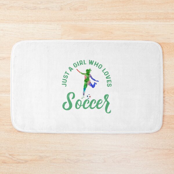 Item preview, Just a Girl Who Loves Soccer Football Girl Sports Fan Gift designed and sold by Rosaliartbook.