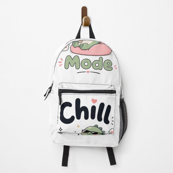 Item preview, Chill Mode Cute Kawaii Dinosaur | Relaxed Aesthetic Funny Quote Sticker designed and sold by Sanika arts .