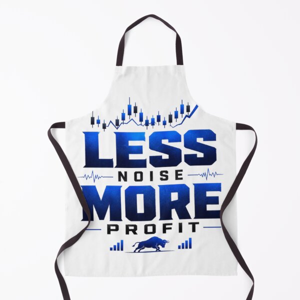 Item preview, Less Noise More Profit Trading Typography designed and sold by PipForgeStudio .