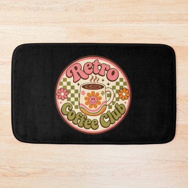 Item preview, Groovy Retro Coffee Club Badge  designed and sold by Sketchlegacy.