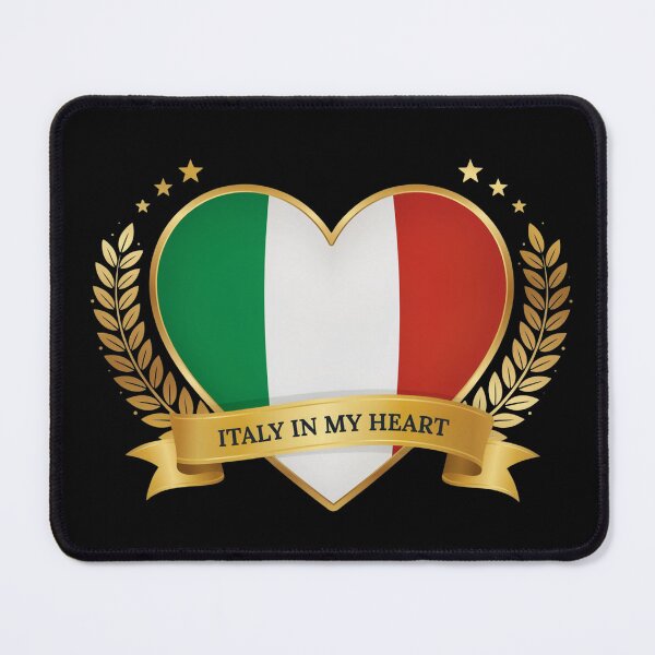 Item preview, Italy In My Heart Italian Pride designed and sold by Nzgiftsandmore.