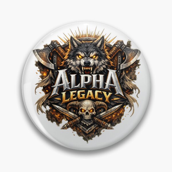 Item preview, Alpha Legacy Wolf Skull Warrior | Dark Fantasy Viking T-Shirt Design | Aggressive Wolf Gaming Graphic | Gothic Warrior PNG designed and sold by UrbanEchoHub.