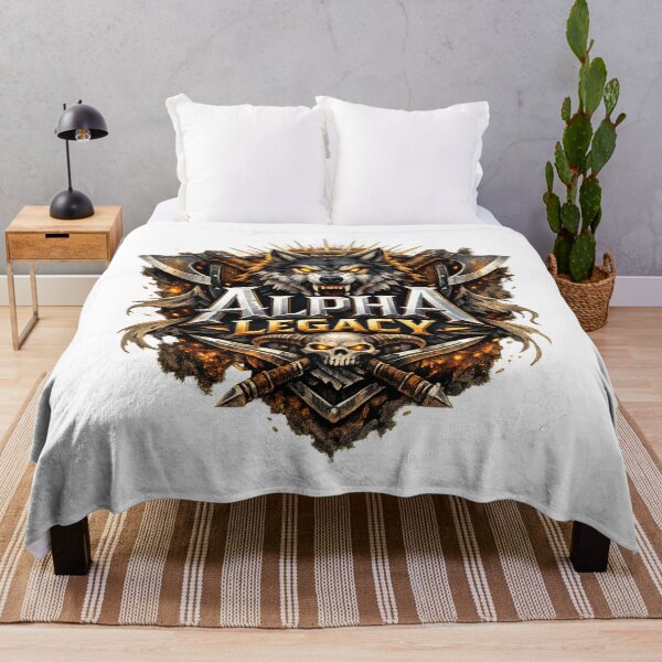 Item preview, Alpha Legacy Wolf Skull Warrior | Dark Fantasy Viking T-Shirt Design | Aggressive Wolf Gaming Graphic | Gothic Warrior PNG designed and sold by UrbanEchoHub.
