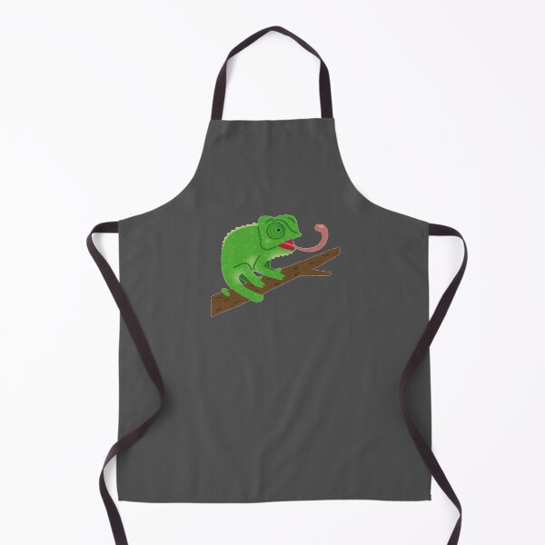 Item preview, Cute Chameleon on a Branch – Colorful Jungle Friend designed and sold by velorea.