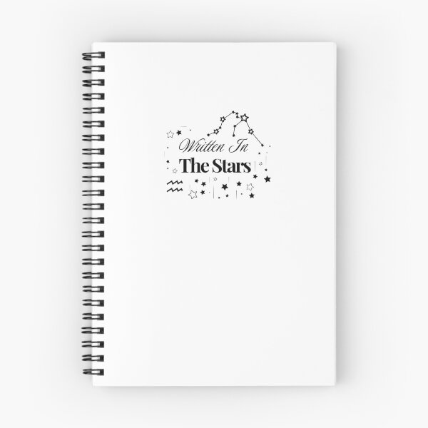 Item preview, Aquarius Written In The Stars | Celestial Astrology Sticker designed and sold by MoonSpellStudio.
