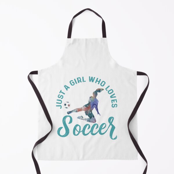 Item preview, Just a Girl Who Loves Soccer Football Girl Sports Fan Gift designed and sold by Rosaliartbook.