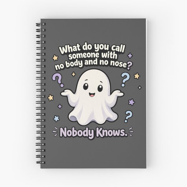Item preview, Nobody Knows | funny humor designed and sold by Spark Cottage.