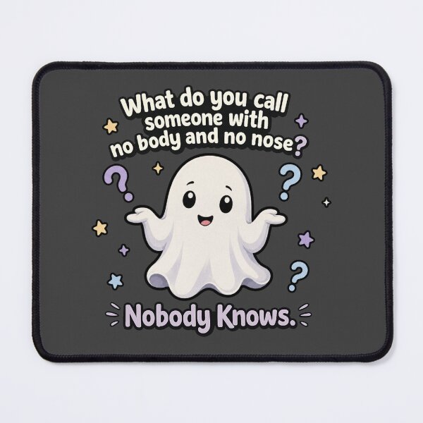 Item preview, Nobody Knows | funny humor designed and sold by Spark Cottage.