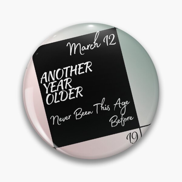 Item preview, March 12th birthdays designed and sold by serenebookworm.