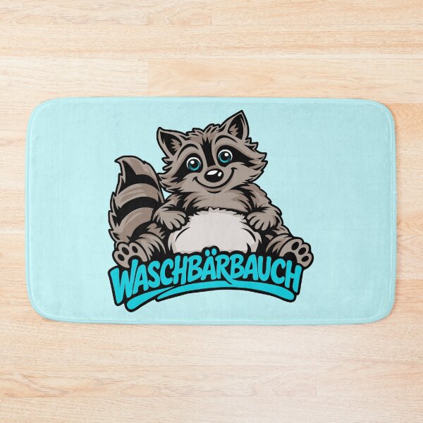 Item preview, Raccoon belly Funny raccoon saying designed and sold by Pommes im Bett.