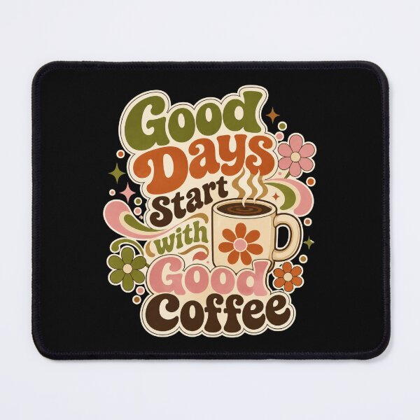 Item preview, Good Days Start with Good Coffee Retro Sticker designed and sold by Sketchlegacy.