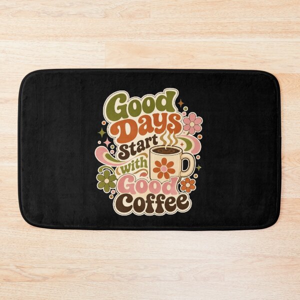 Item preview, Good Days Start with Good Coffee Retro Sticker  designed and sold by Sketchlegacy.