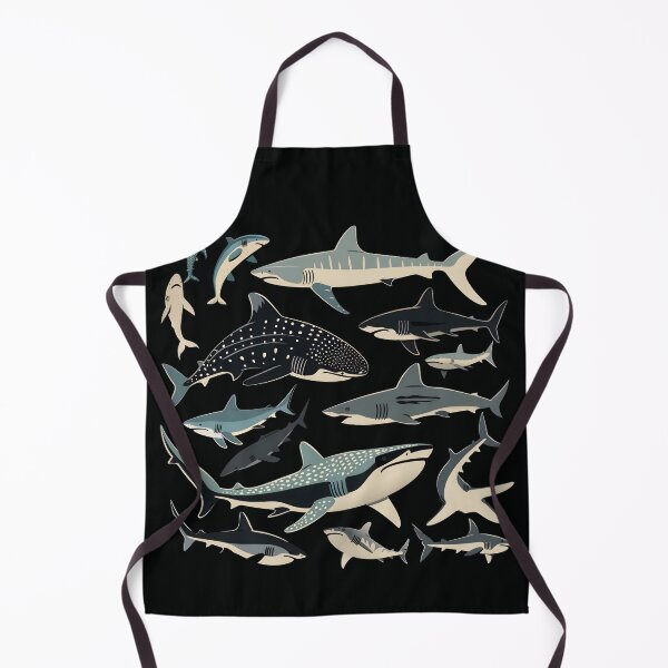 Item preview, Sharks pattern designed and sold by xiao xuans.