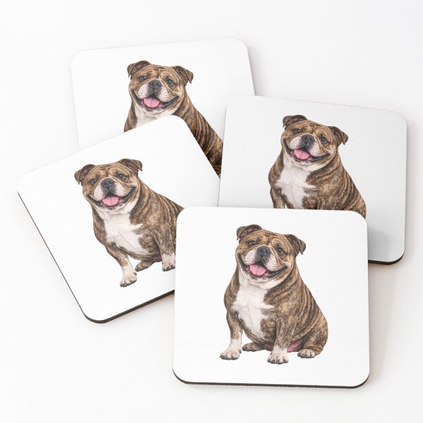 Item preview, English Bulldog Brindle designed and sold by BackgroundND.