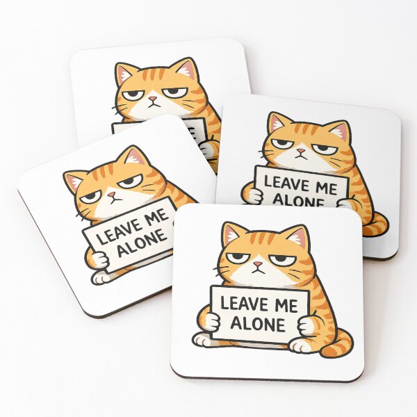 Item preview, Leave me alone designed and sold by Crazycatgraphic.