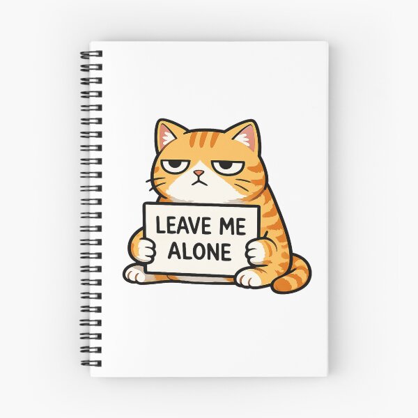 Item preview, Leave me alone designed and sold by Crazycatgraphic.