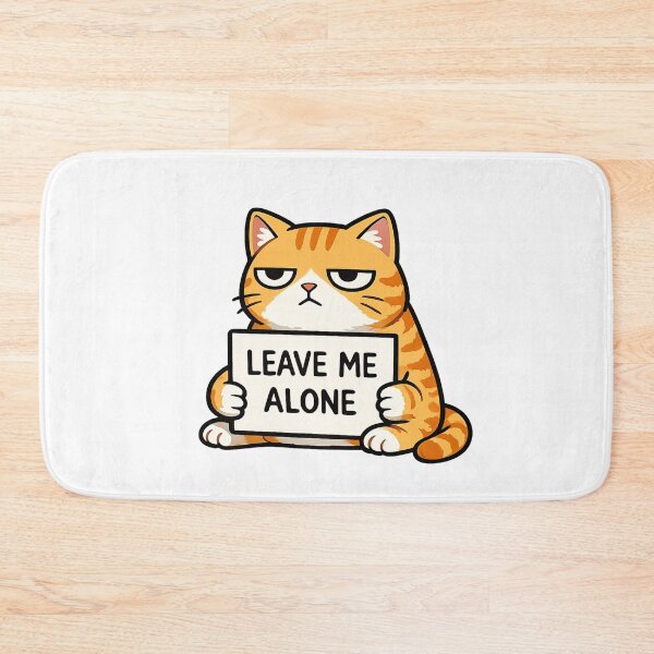Item preview, Leave me alone designed and sold by Crazycatgraphic.