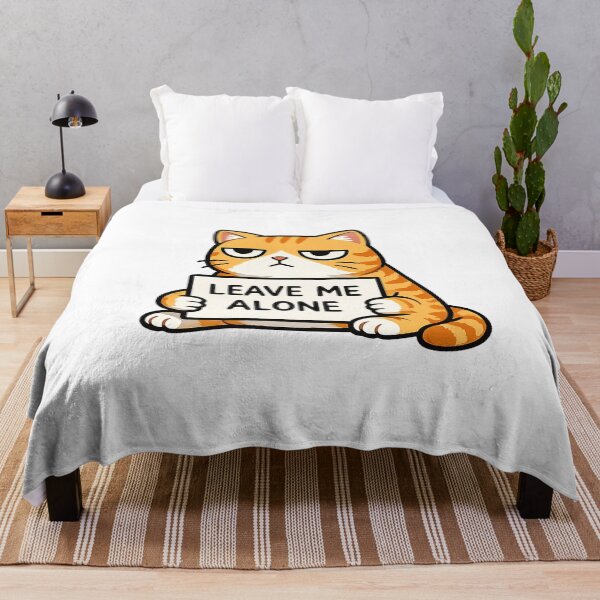 Item preview, Leave me alone designed and sold by Crazycatgraphic.