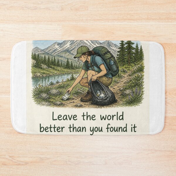 Item preview, Leave the world better than you found it designed and sold by CinemaChronik.