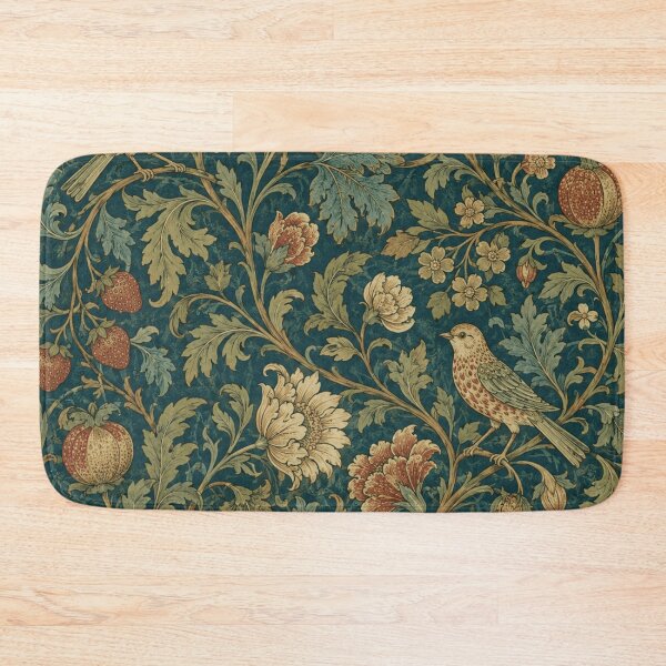 Item preview, Birds, Flowers & Fruit Botanical Pattern designed and sold by rimmatv.