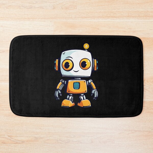 Item preview, Cartoon Bitcoin Bot designed and sold by Crypto-NFT22.