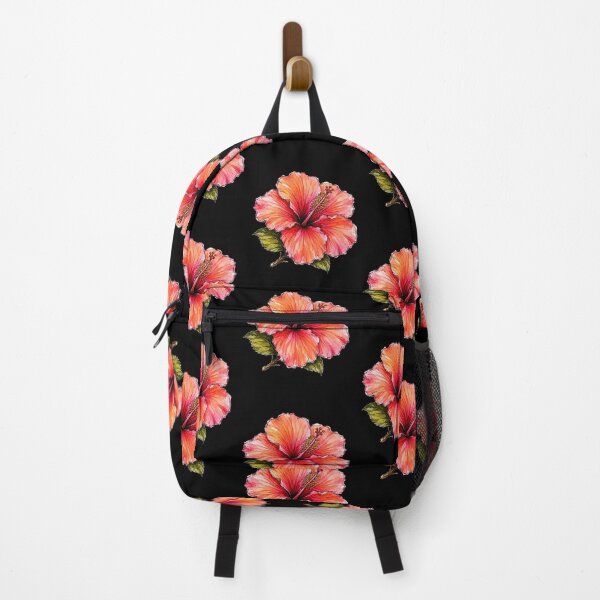 Item preview, Hand Drawn Hibiscus Watercolor Botanical Floral Illustration designed and sold by ColorSplash123.