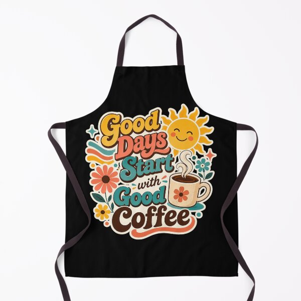 Item preview, Sunny Morning Good Coffee Retro Sticker designed and sold by Sketchlegacy.