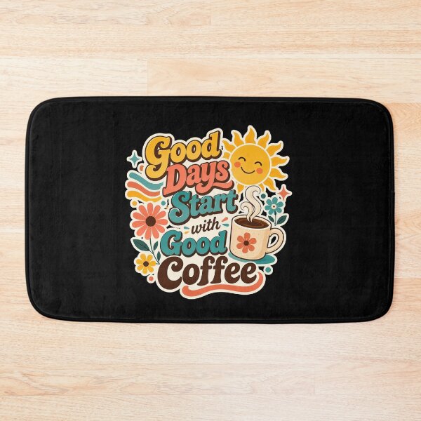 Item preview, Sunny Morning Good Coffee Retro Sticker  designed and sold by Sketchlegacy.