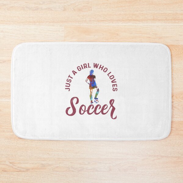 Item preview, Just a Girl Who Loves Soccer Football Girl Sports Fan Gift designed and sold by Rosaliartbook.