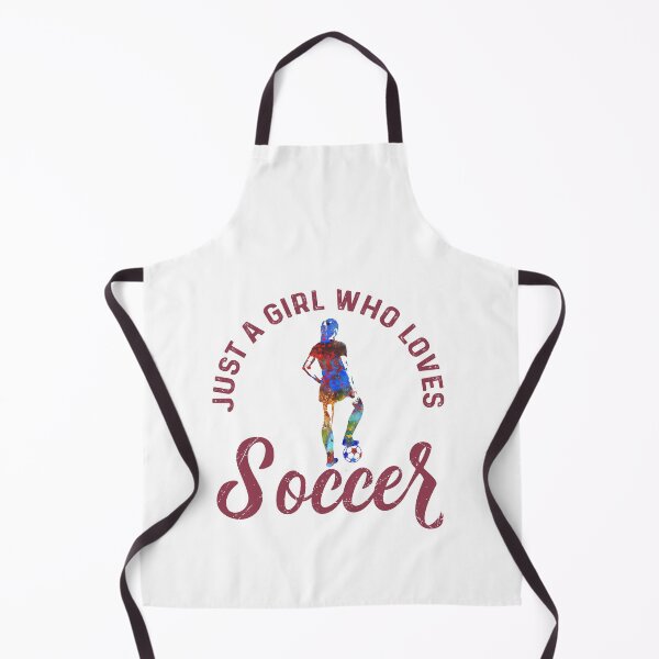 Item preview, Just a Girl Who Loves Soccer Football Girl Sports Fan Gift designed and sold by Rosaliartbook.