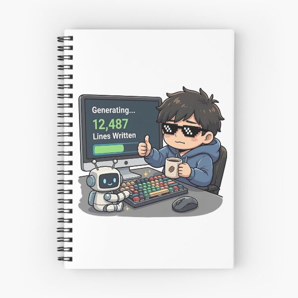 Item preview, The Professional Vibe Coder  designed and sold by mancikart.