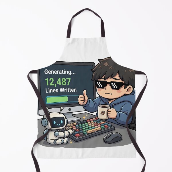 Item preview, The Professional Vibe Coder designed and sold by mancikart.