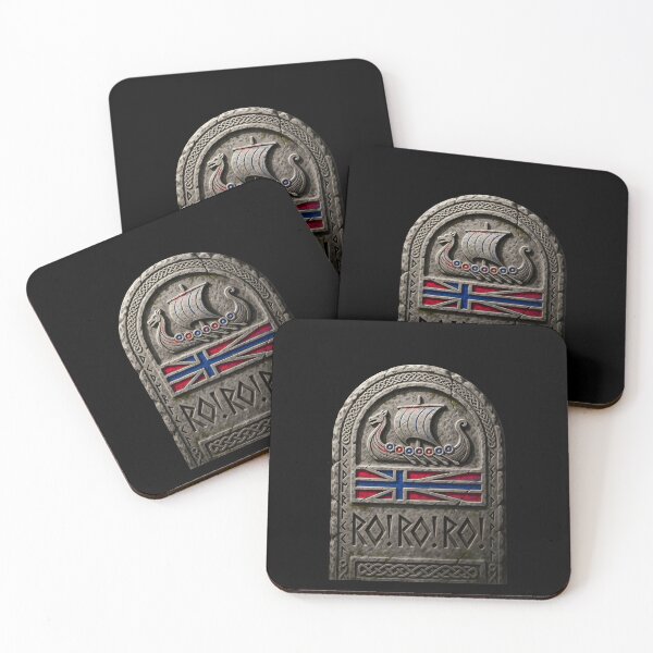 Item preview, Row Row Row Norway Nordic Heritage with Viking Longship designed and sold by Redgiant87x.