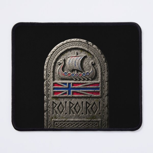 Item preview, Row Row Row Norway Nordic Heritage with Viking Longship designed and sold by Redgiant87x.